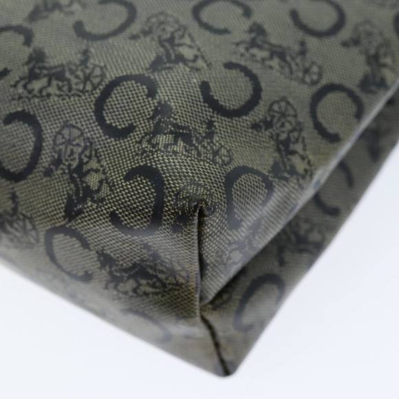 CELINE C Macadam Canvas Pouch Navy Auth bs14376 - Picture 7 of 16